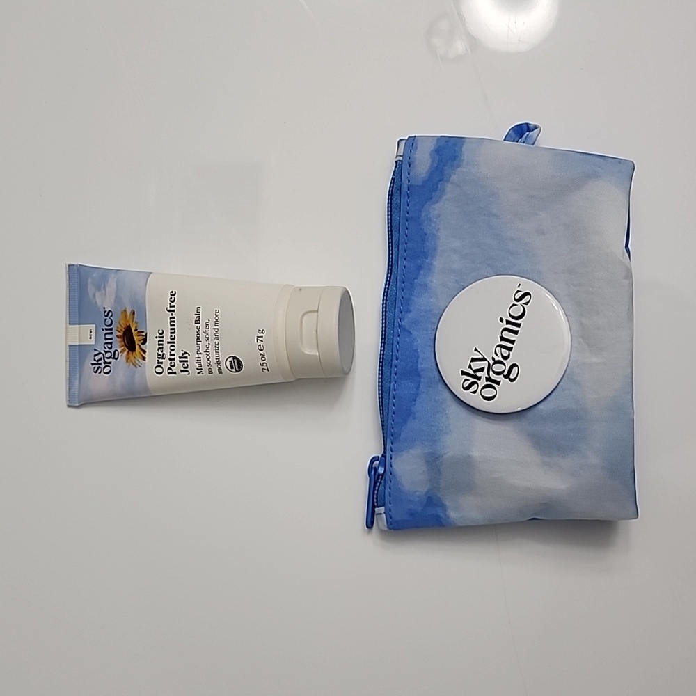 Sky Organics Organic Petroleum-Free Jelly Multi-purpose Balm NWT 2.5 oz